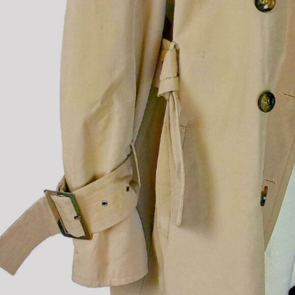 Misguided Double Breast Trench Coat - Picture 4 of 10